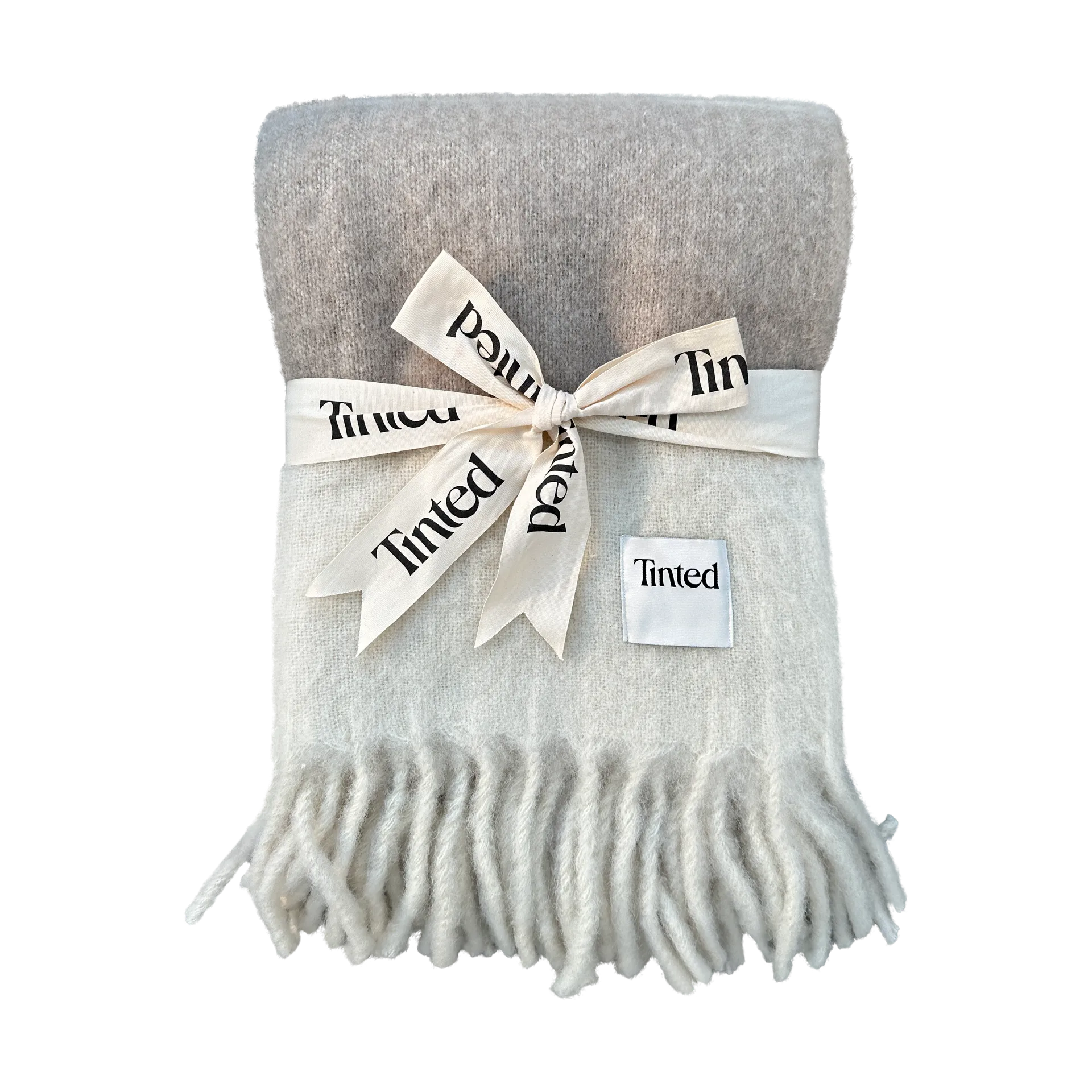 Hemple 羊毛毯子 130x170 cm, 米色-米白色 Tinted