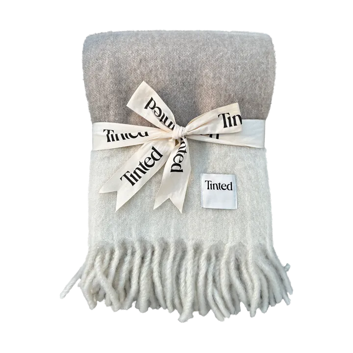 Hemple 羊毛毯子 130x170 cm - 米色-米白色 - Tinted