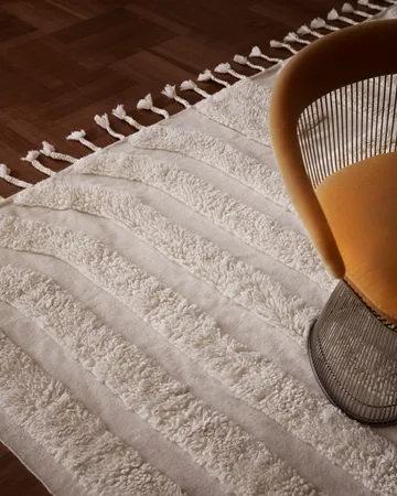 Kask 羊毛 地毯 250x350 cm - 米白色 - Tinted