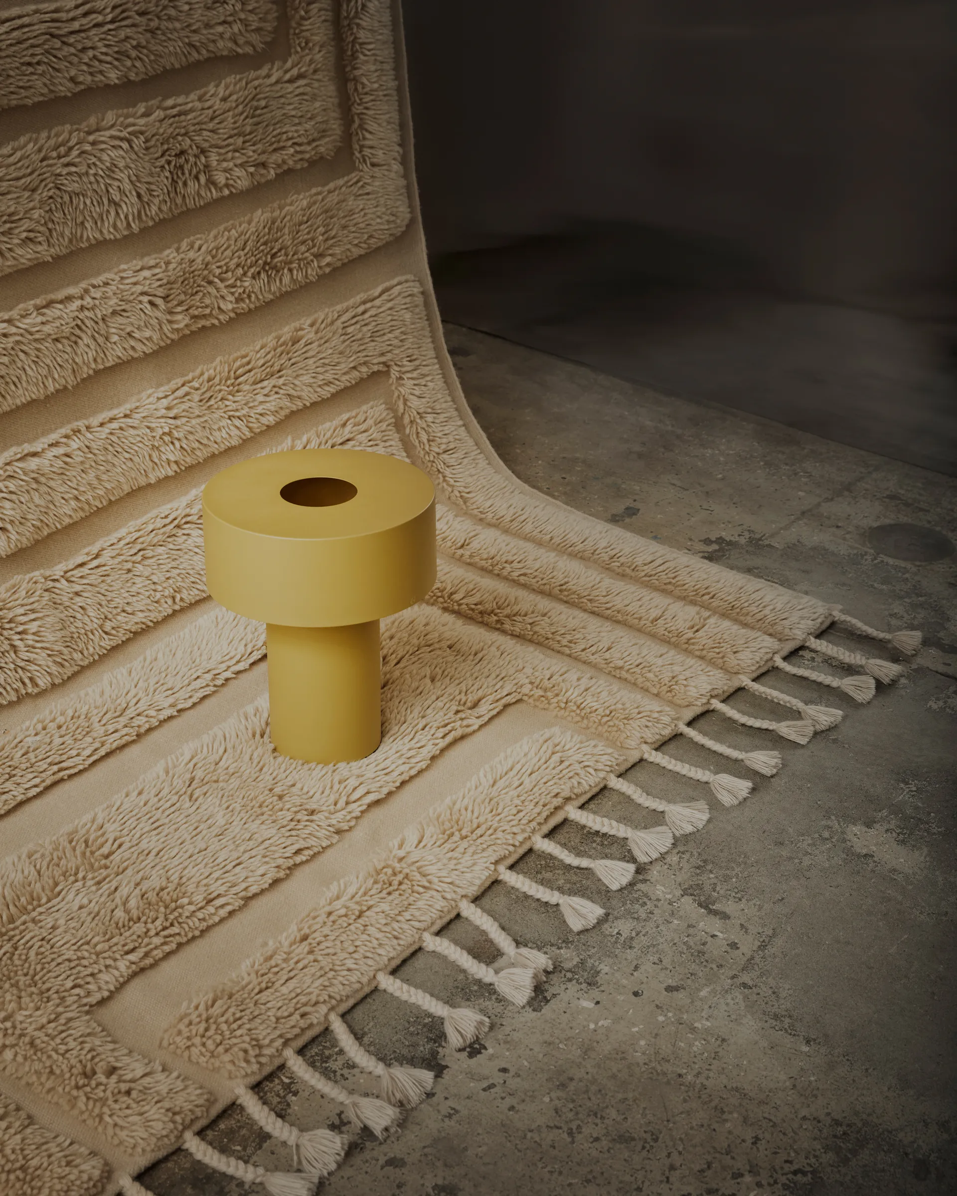 Kask 羊毛 地毯 300x400 cm, 米色 Tinted