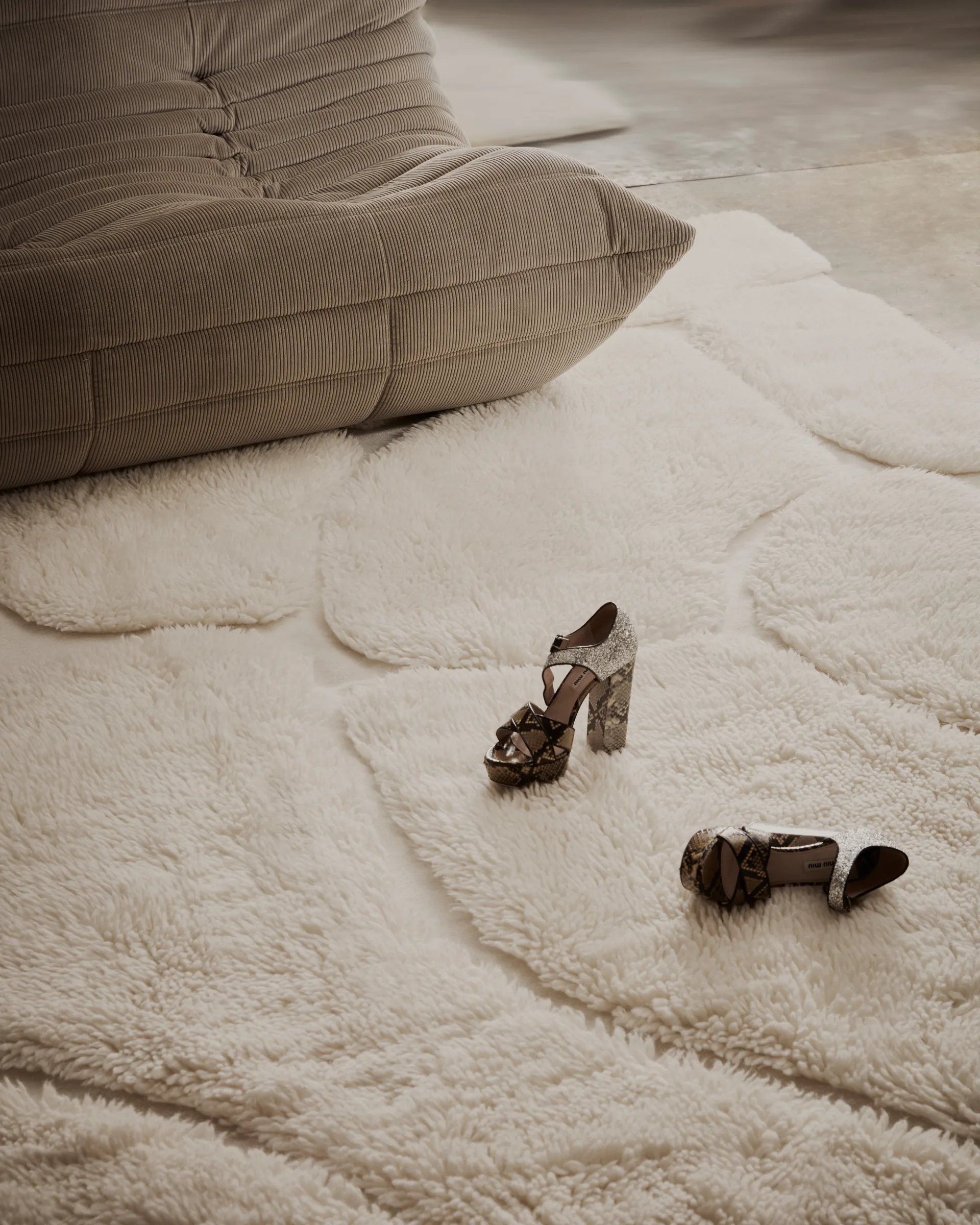 Kullin 羊毛 地毯 200x300 cm, 米白色 Tinted