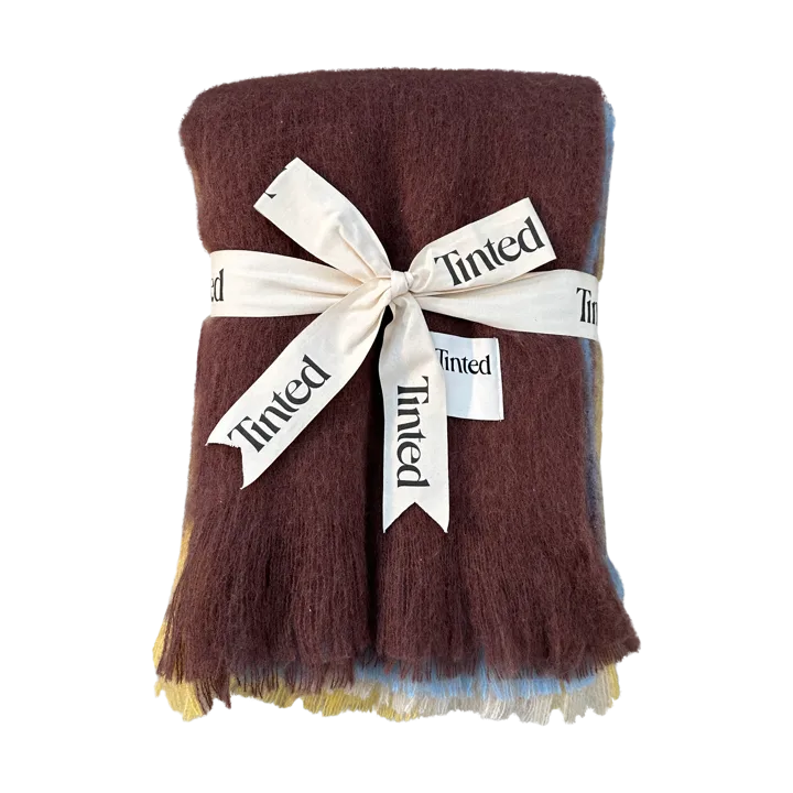 Lovstrand 羊毛毯子 130x170 cm - 褐色-混合色 - Tinted