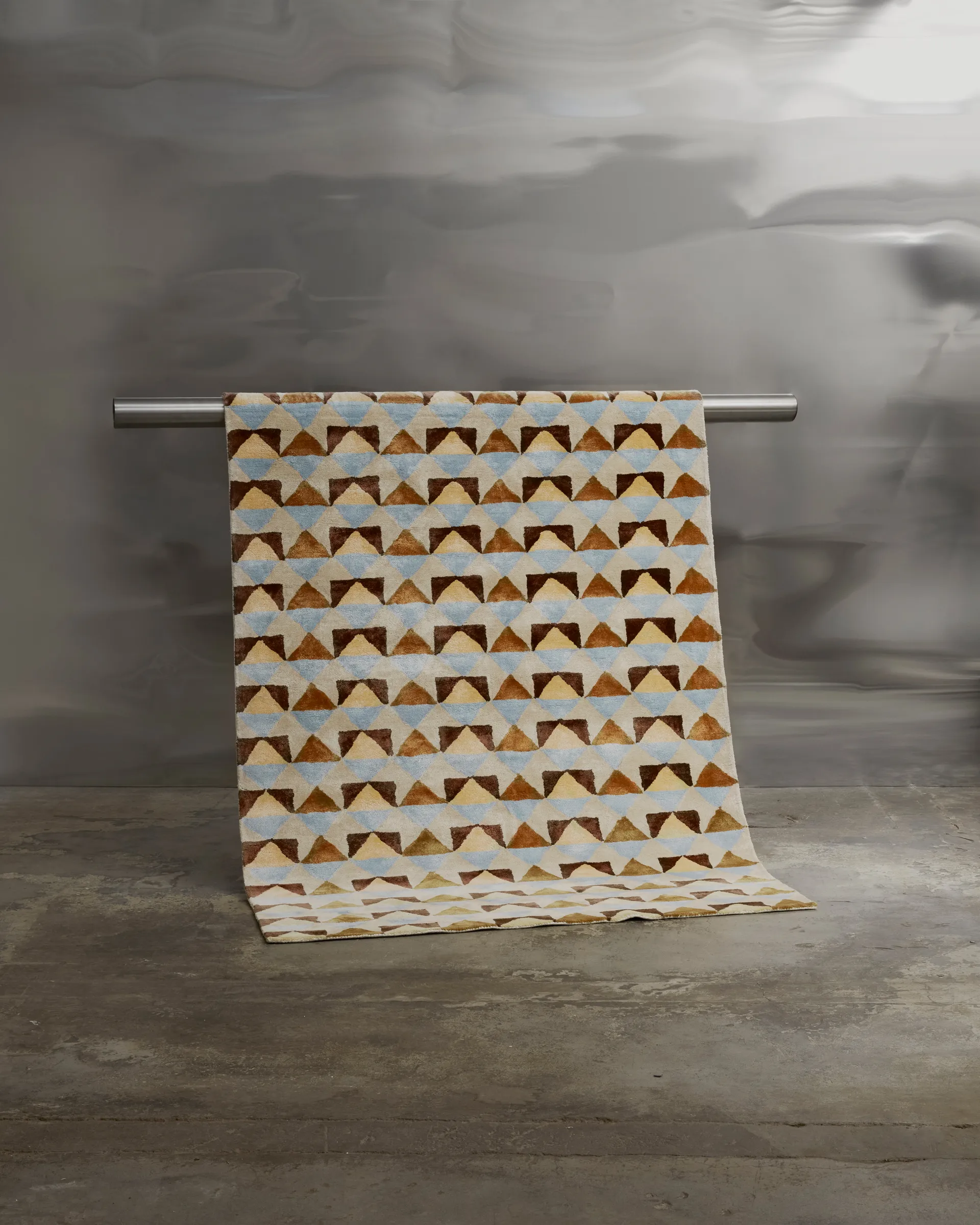 Mellin viscose 地毯 170x240 cm, 混合色 Tinted