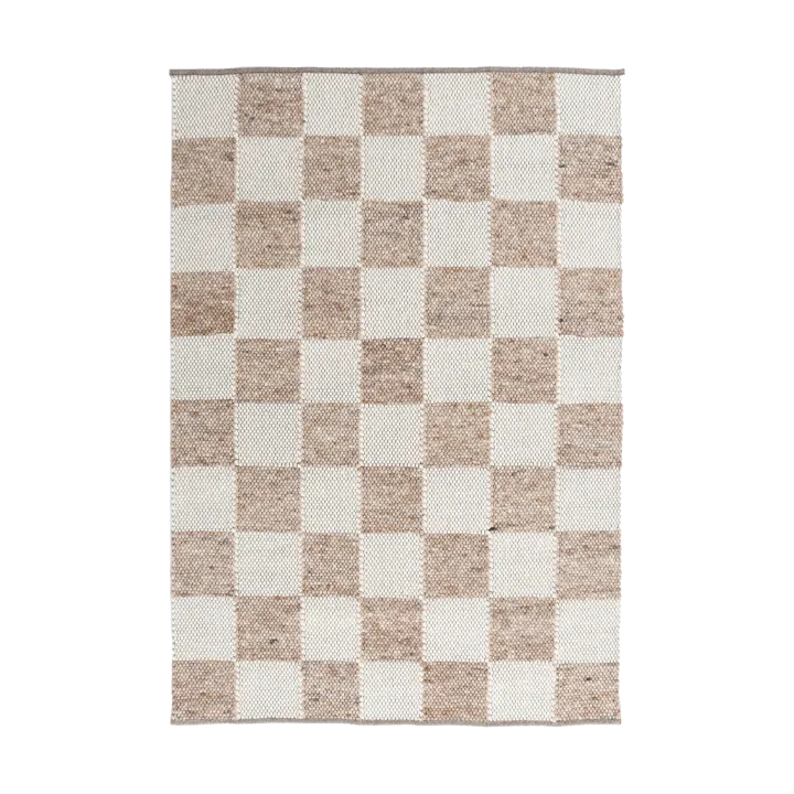 Gotland Design 地毯 特别版 - 浅棕白2412号_90x180cm - Tisca