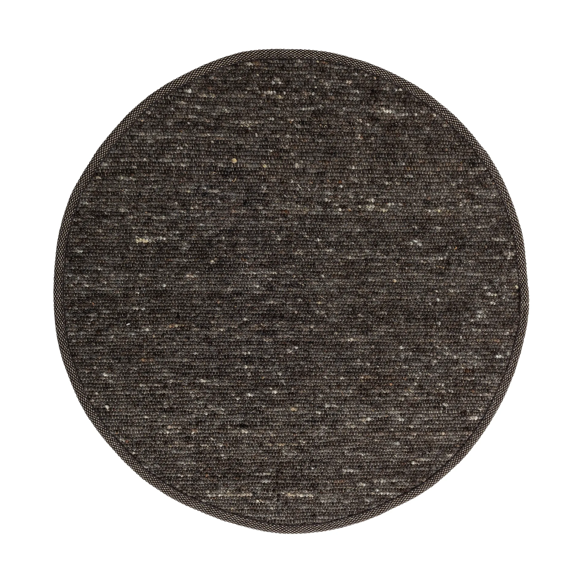 Sierrafil 圆形地毯, Anthracite no. 83, Ø170 cm Tisca
