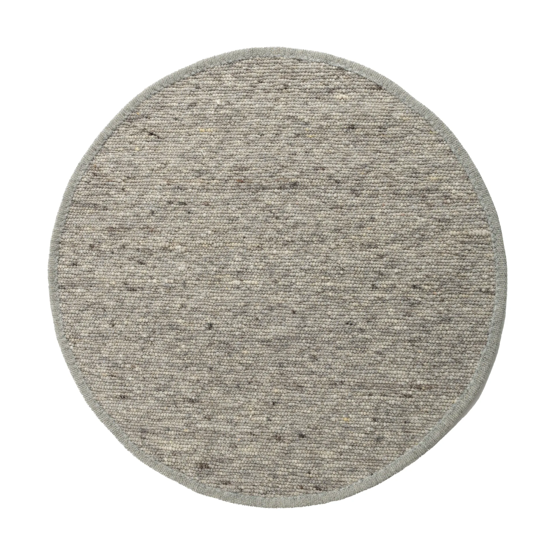 Sierrafil 圆形地毯, 银色 no. 28, Ø170 cm Tisca