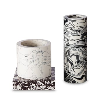 Swirl 小号 花瓶 26 cm - 黑色和白色 - Tom Dixon