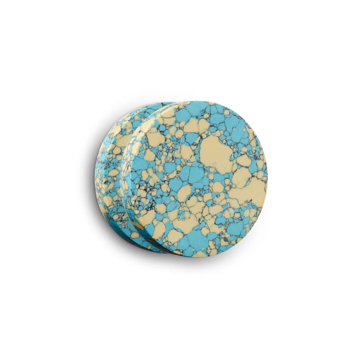 Swirl Dumbbell hook medium - marble - Tom Dixon