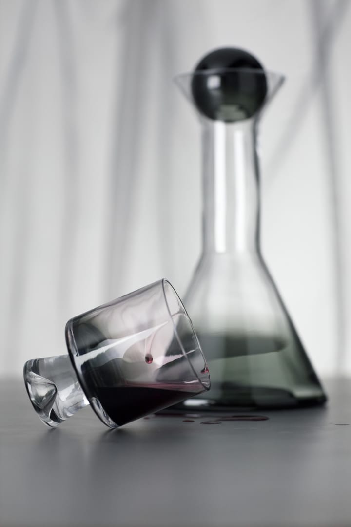 Tank 玻璃红酒瓶/醒酒瓶 1 L - 黑色 - Tom Dixon