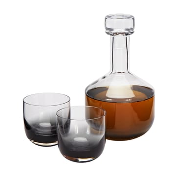 Tank 玻璃威士忌酒瓶/醒酒瓶 1 L - 黑色 - Tom Dixon