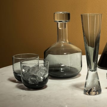 Tank 玻璃威士忌酒瓶/醒酒瓶 1 L - 黑色 - Tom Dixon