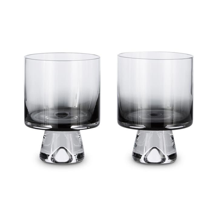 Tank tumbler 矮脚杯 两件套装 - 黑色 - Tom Dixon