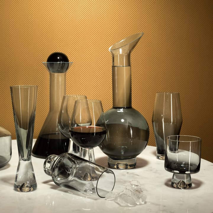 Tank 香槟玻璃杯 两件套装 - 黑色 - Tom Dixon