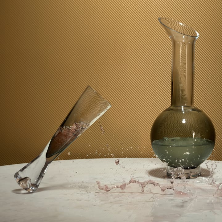 Tank 香槟玻璃杯 两件套装 - 黑色 - Tom Dixon
