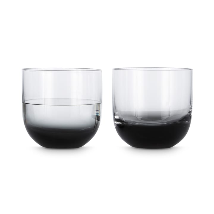 Tank 威士忌酒杯 两件套装 - 黑色 - Tom Dixon