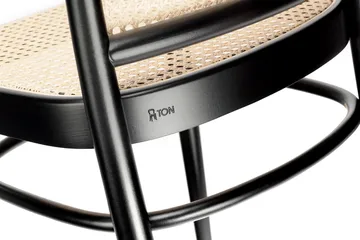 Ton 811号 藤编椅子 - B4咖啡棕色款_全新藤编 - TON