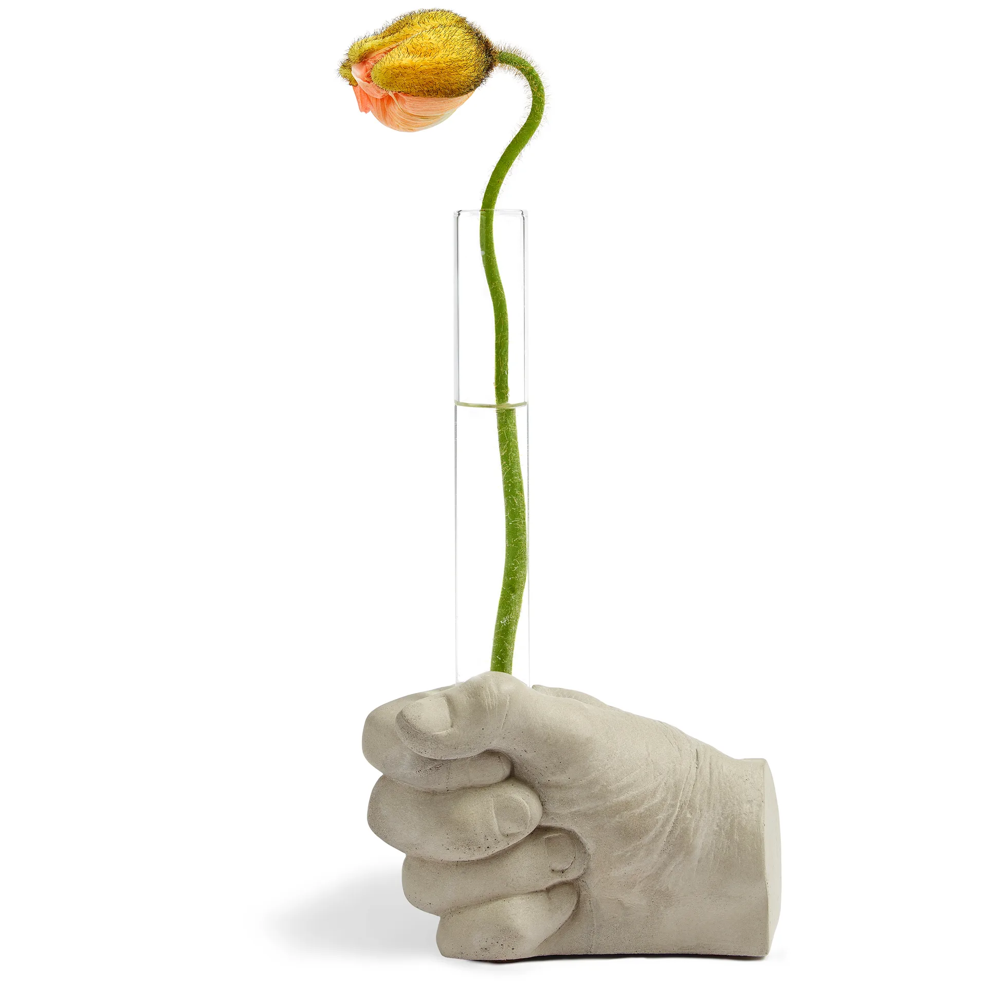  花瓶  Accessory for Take Care concrete 烛台 四件套装, clear Tove Adman