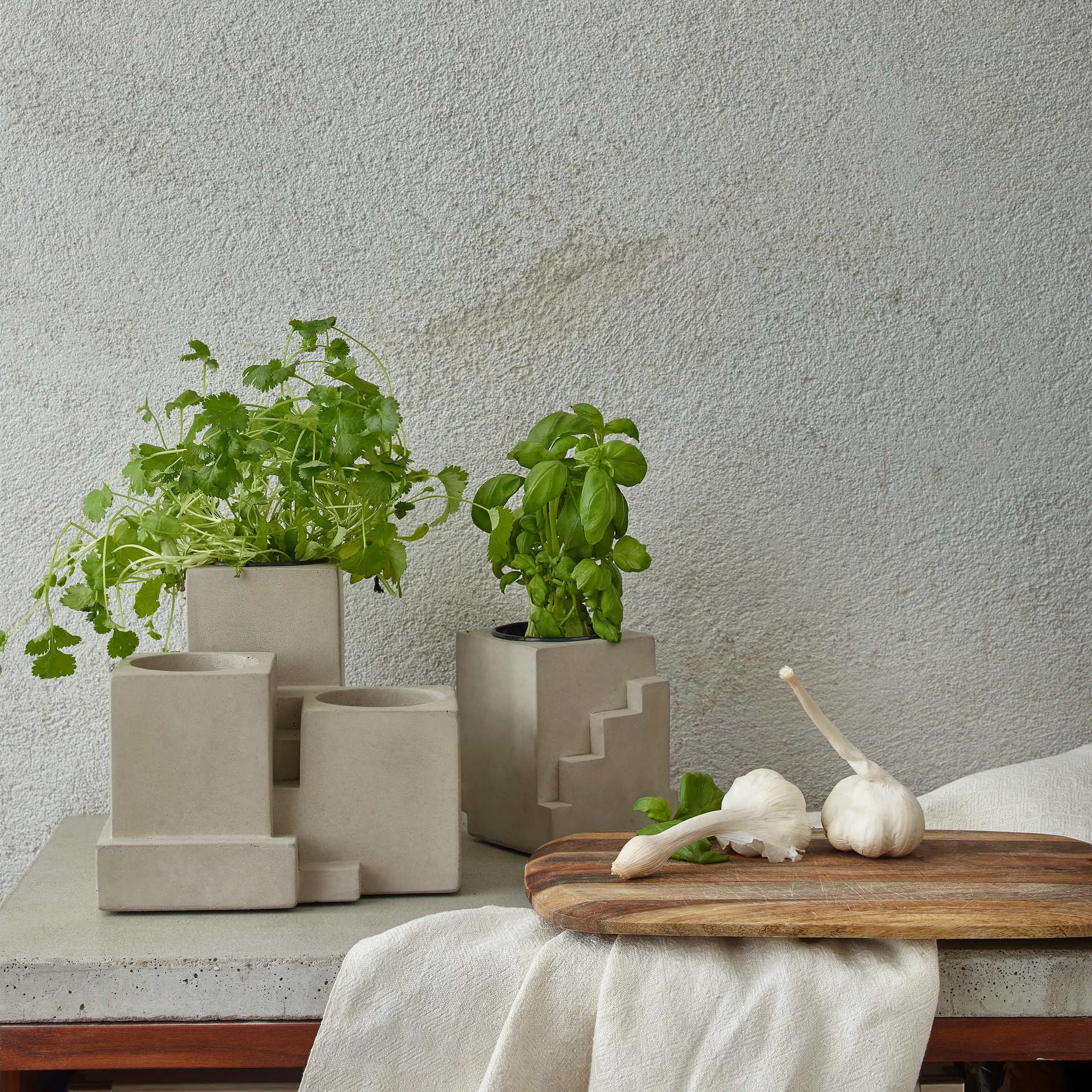 Max 1 concrete flower pot,  Tove Adman