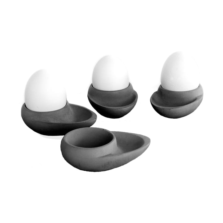 Tove Adman 蛋杯 四件套装, concrete 4-pack Tove Adman
