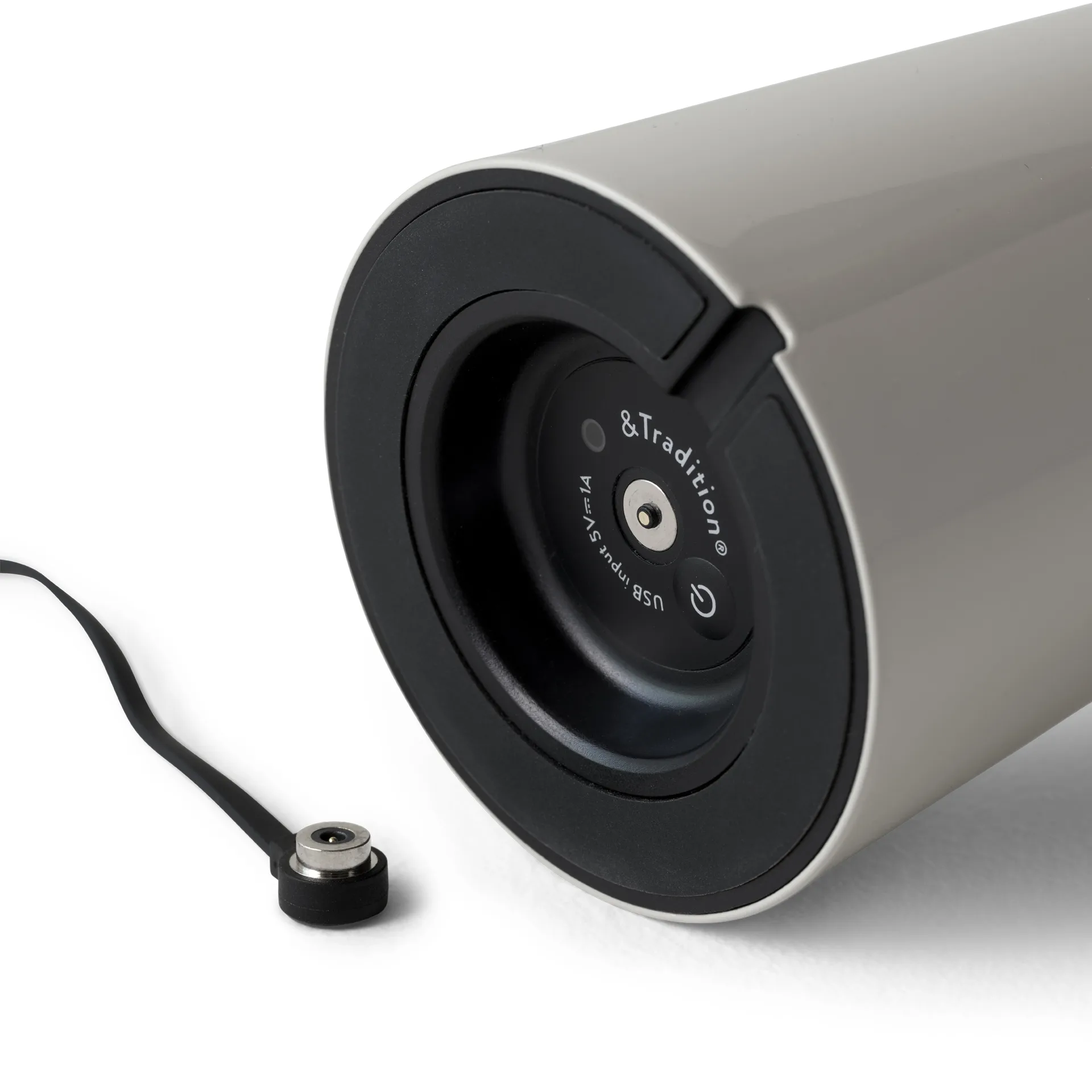 Caret MF1 便携台灯/床头灯, 丝灰色 &Tradition