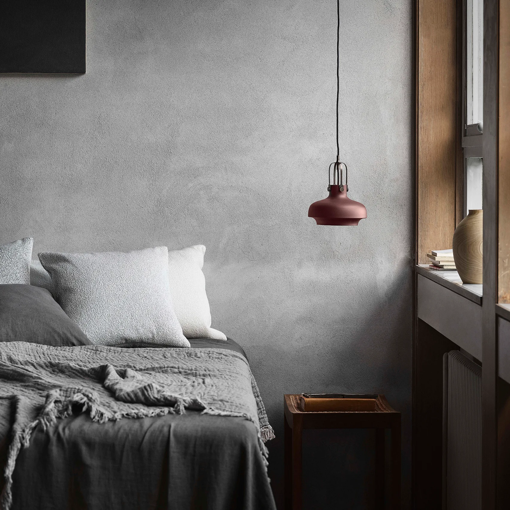 Collect 靠枕/抱枕/枕头 SC28 Boucle 50x50 cm, 象牙白 &Tradition