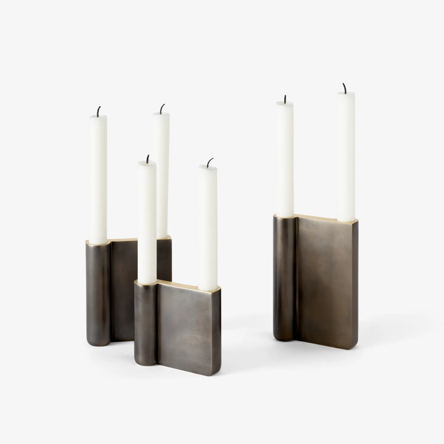 Collect 烛台/装饰摆件  SC40, 棕铜色 &Tradition