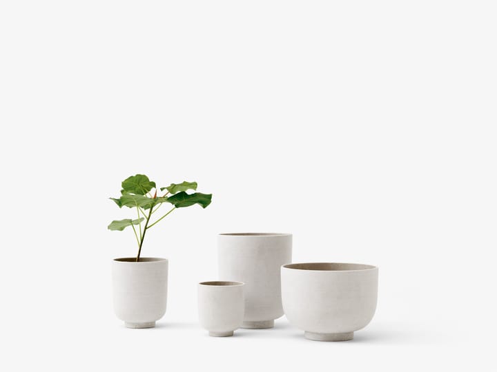 Collect SC71 花盆/盆栽  large Ø24 cm, 牛奶色 &Tradition
