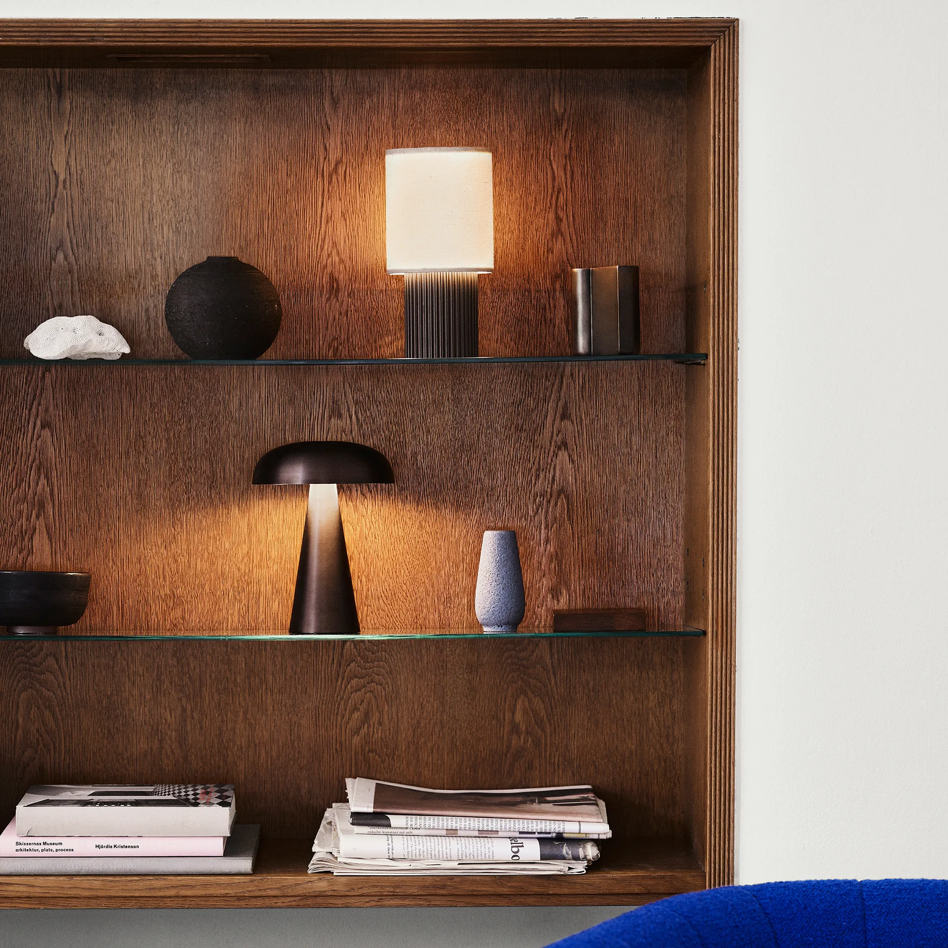 Como 便携 台灯 SC53, 棕铜色 &Tradition