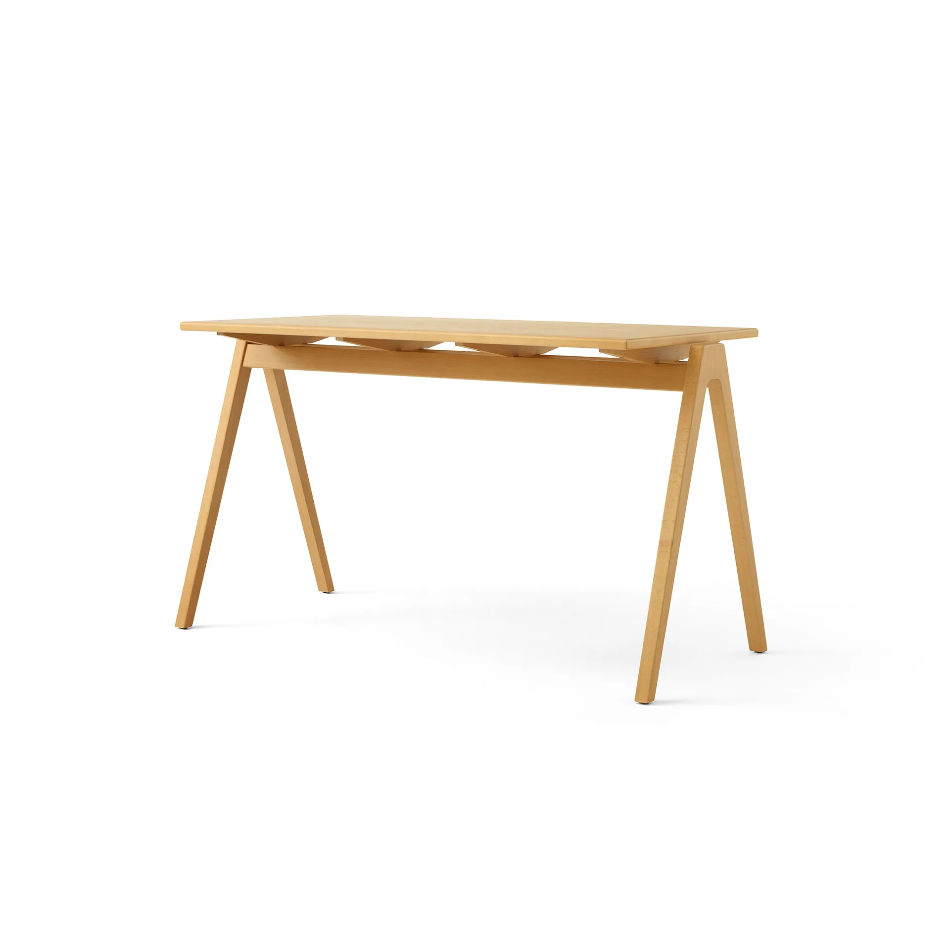 Daystak RD2 户外餐桌122x71x61cm, 蜂蜜色染色山毛榉 &Tradition