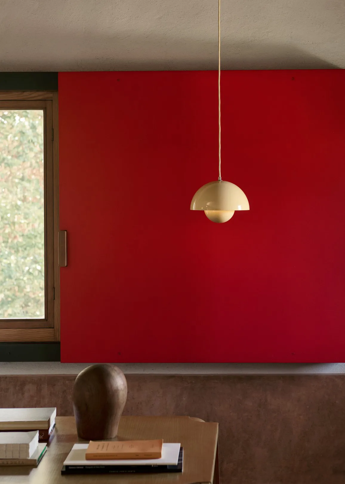 Flowerpot VP1 吊灯, 象牙白 &Tradition