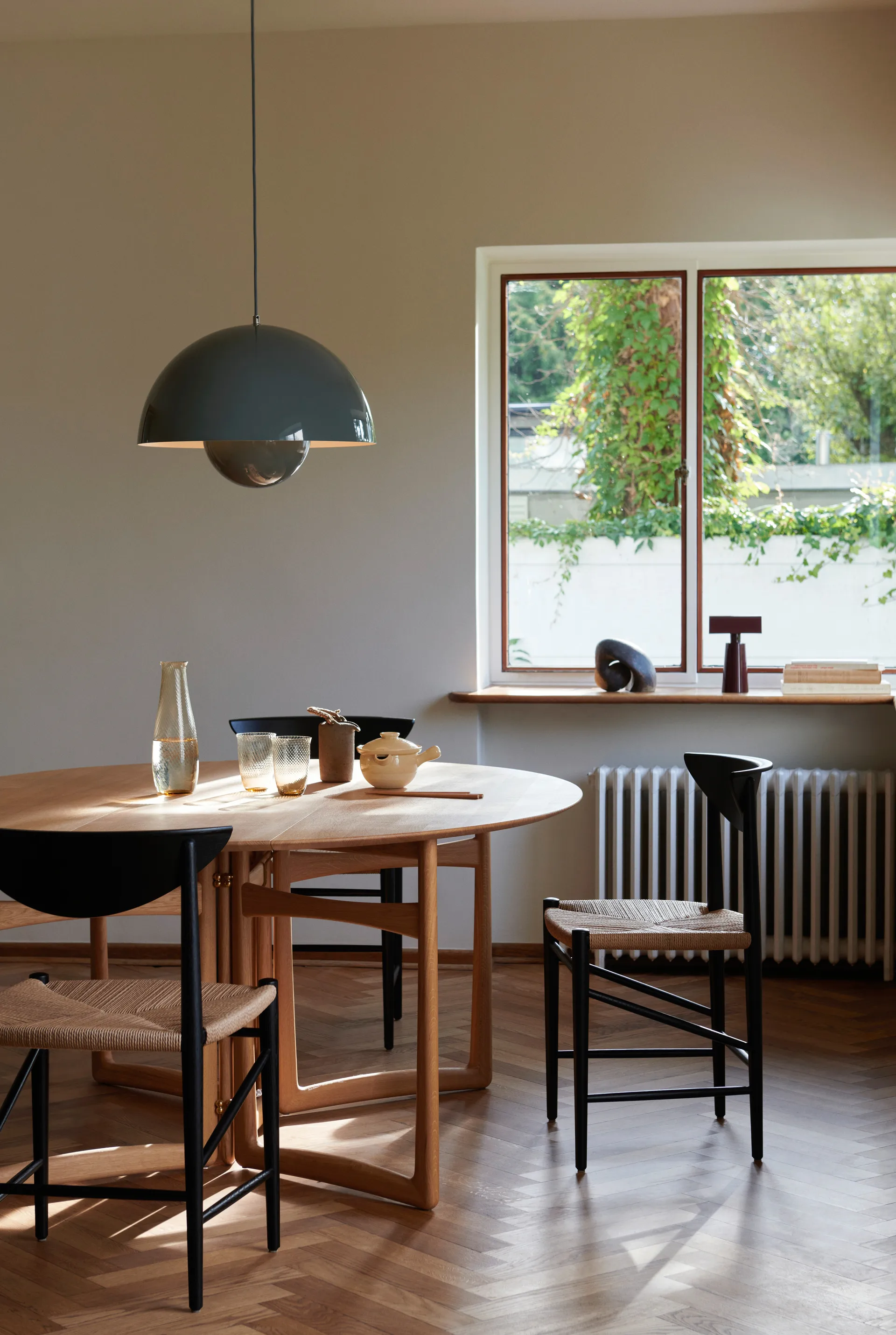 Flowerpot VP2 吊灯 big, 石灰蓝 &Tradition