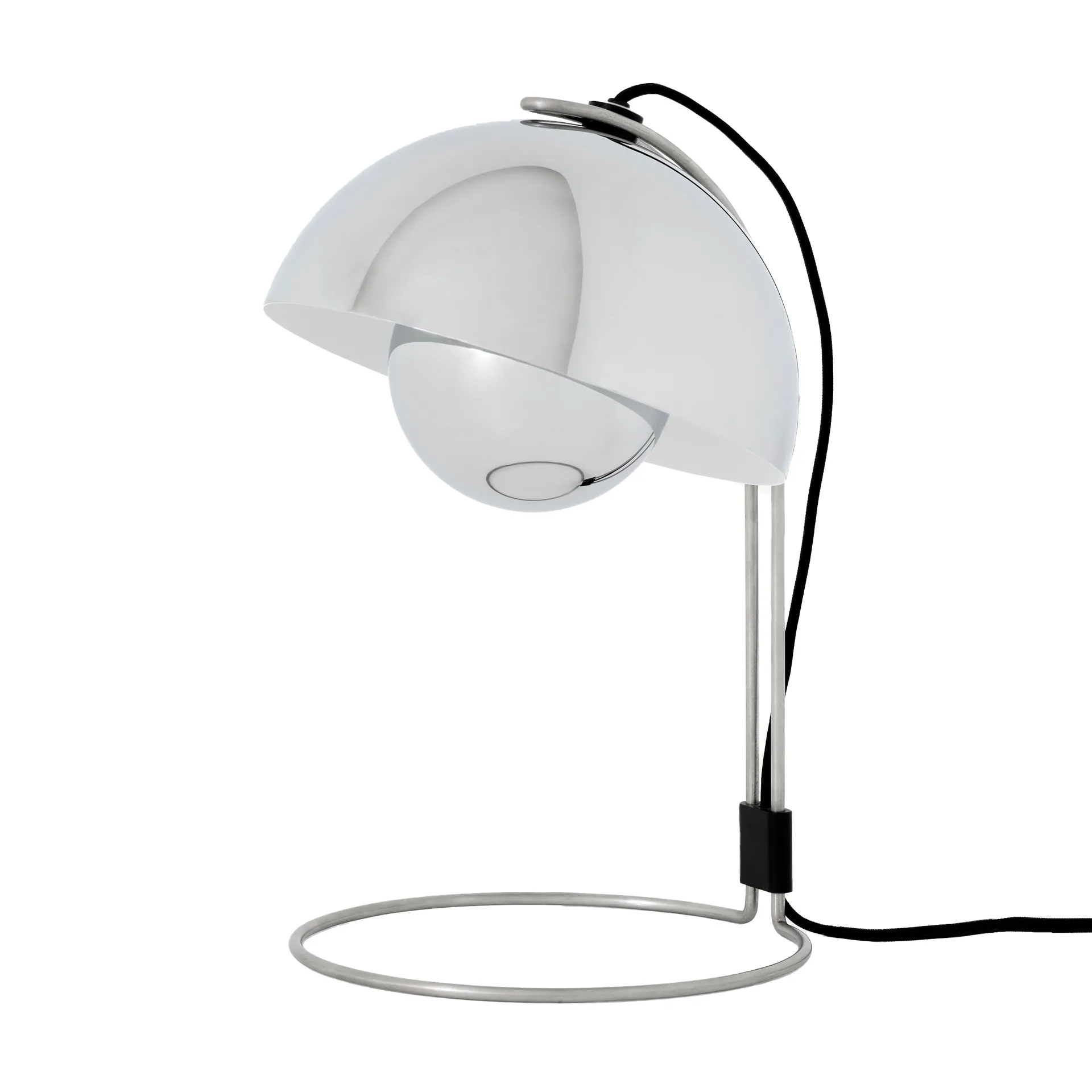 FlowerPot 花苞灯/台灯/床头灯 VP4, 镀铬合金色 &Tradition