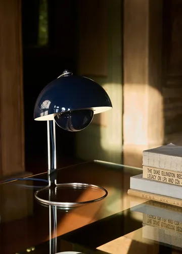 FlowerPot 台灯 VP4 - 钢青 - &Tradition