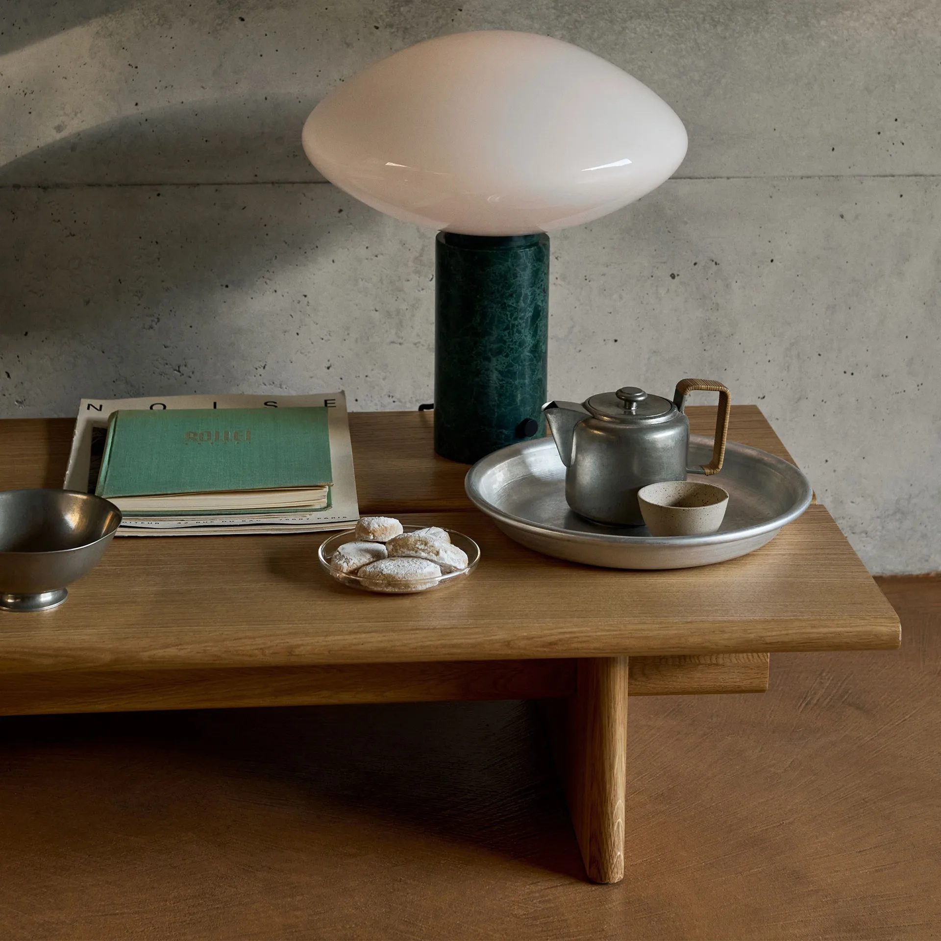 Ita OS3 咖啡桌 60x110 cm, 自然木色 &Tradition