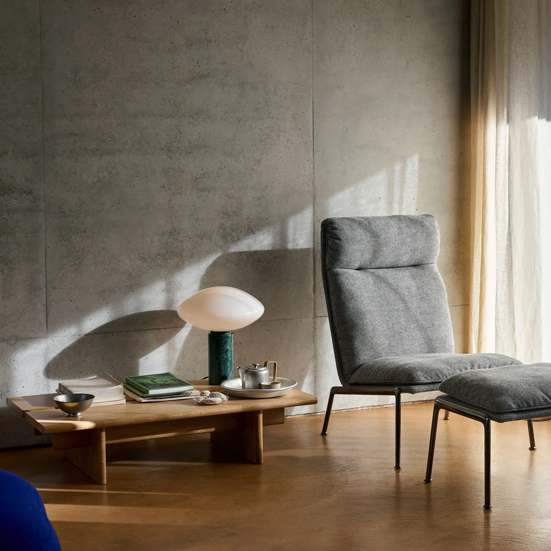 Ita OS3 咖啡桌 60x110 cm, 自然木色 &Tradition