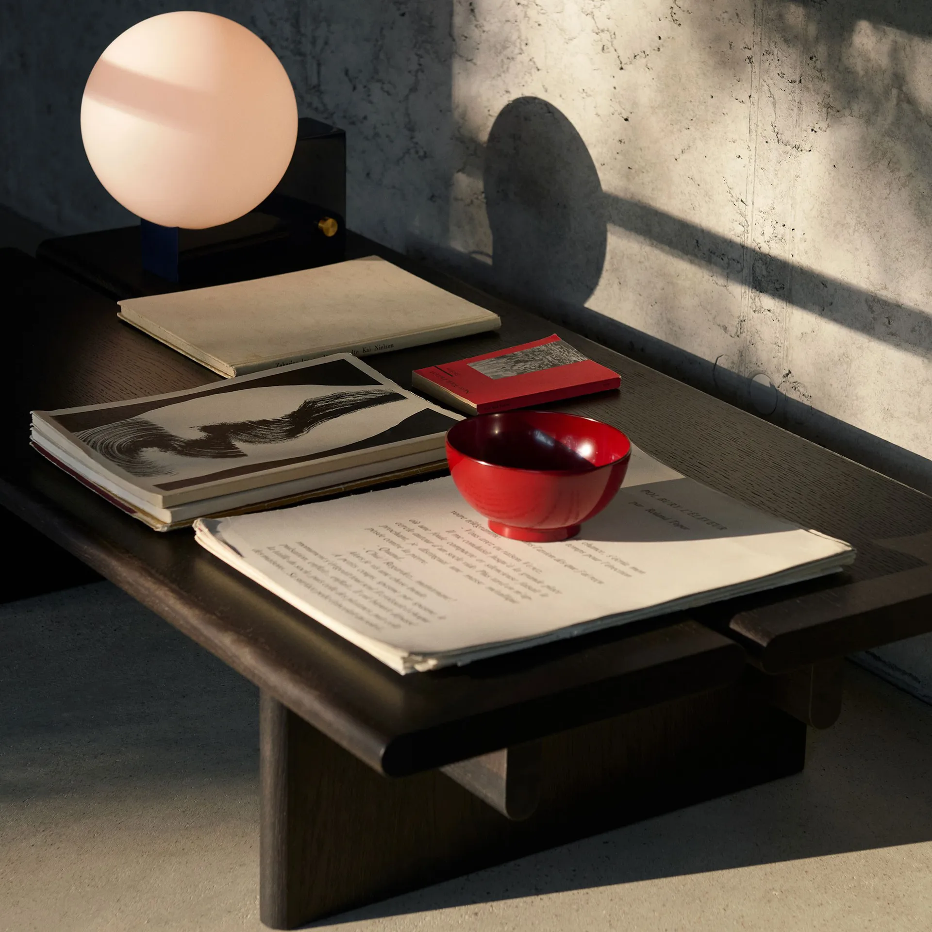 Journey SHY1 台灯/床头灯, 钢青 &Tradition