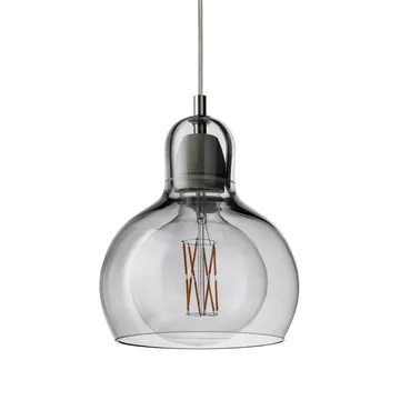 Mega Bulb 玻璃吊灯 - 银色-透明线 - &Tradition