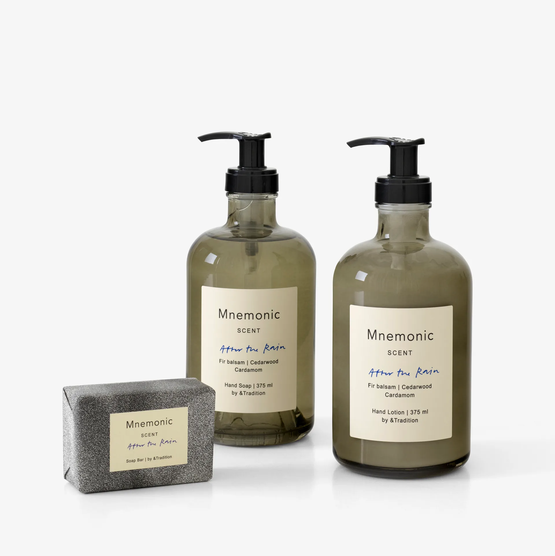 Mnemonic MNC1 hand soap 375 ml, After the rain &Tradition