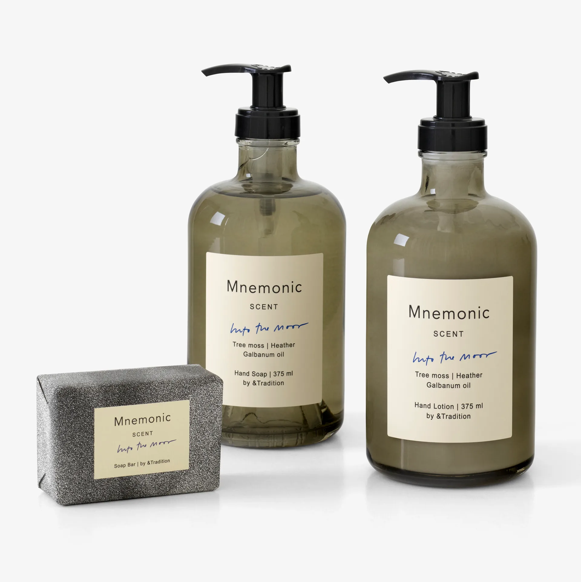 Mnemonic MNC1 hand soap 375 ml, Into the moor &Tradition