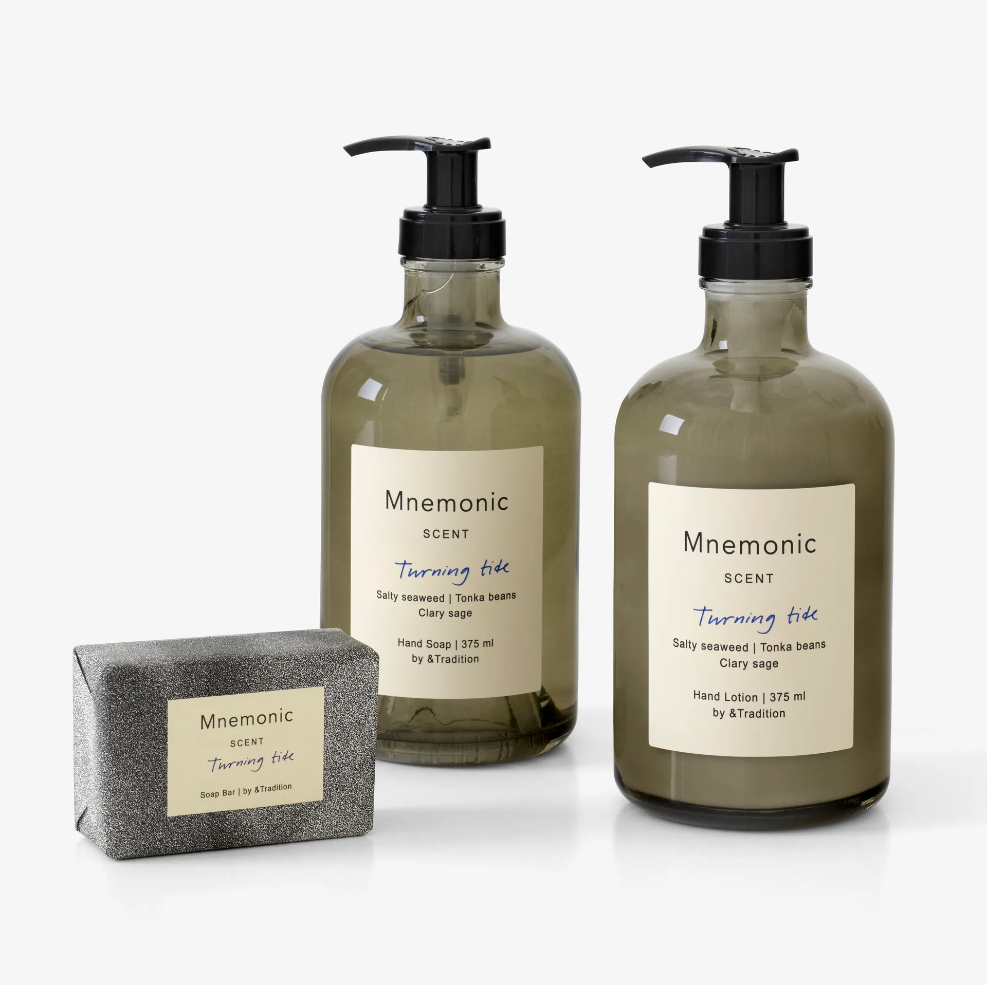 Mnemonic MNC1 hand soap 375 ml, Turning turning tide &Tradition