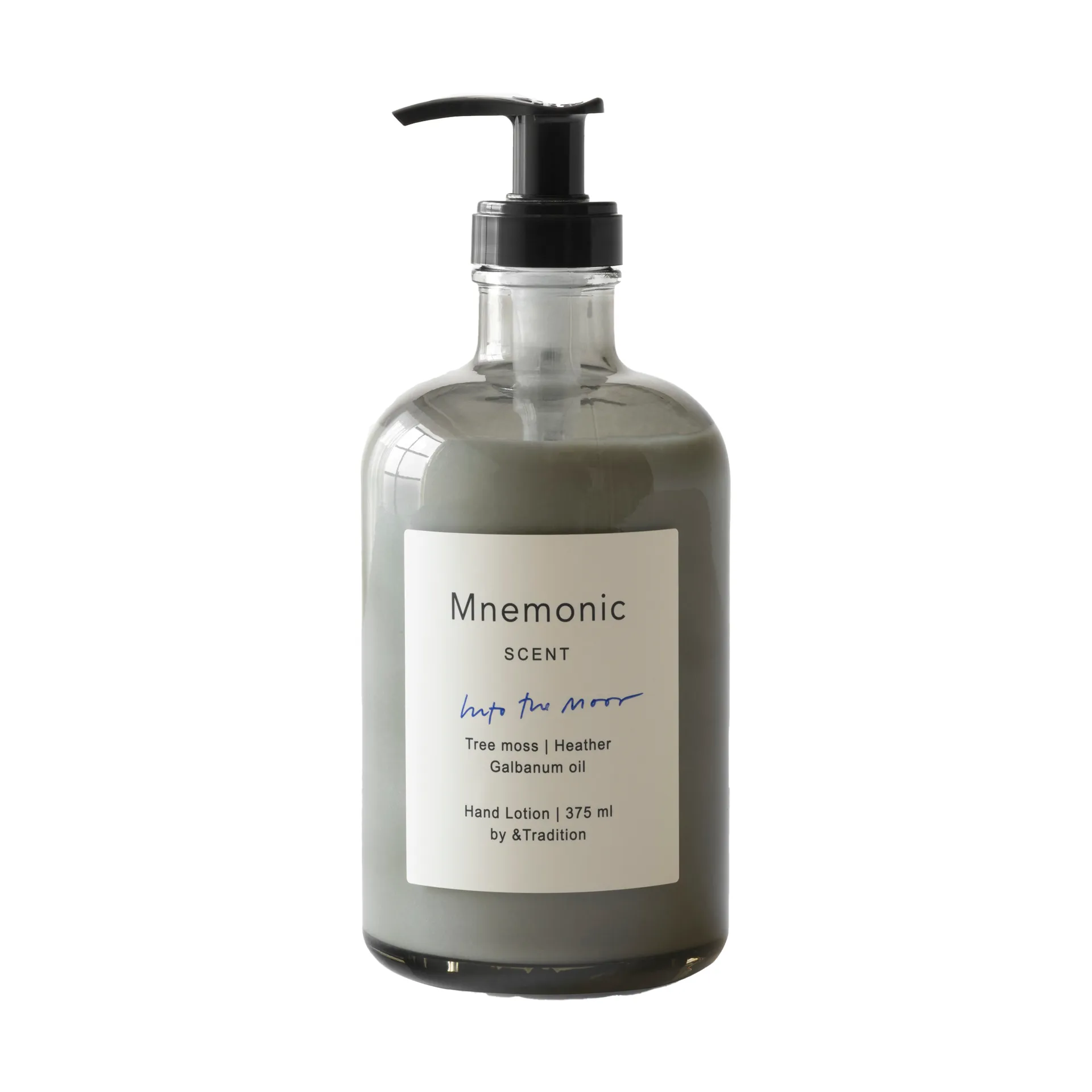 Mnemonic MNC2 hand lotion 375 ml, Into the moor &Tradition