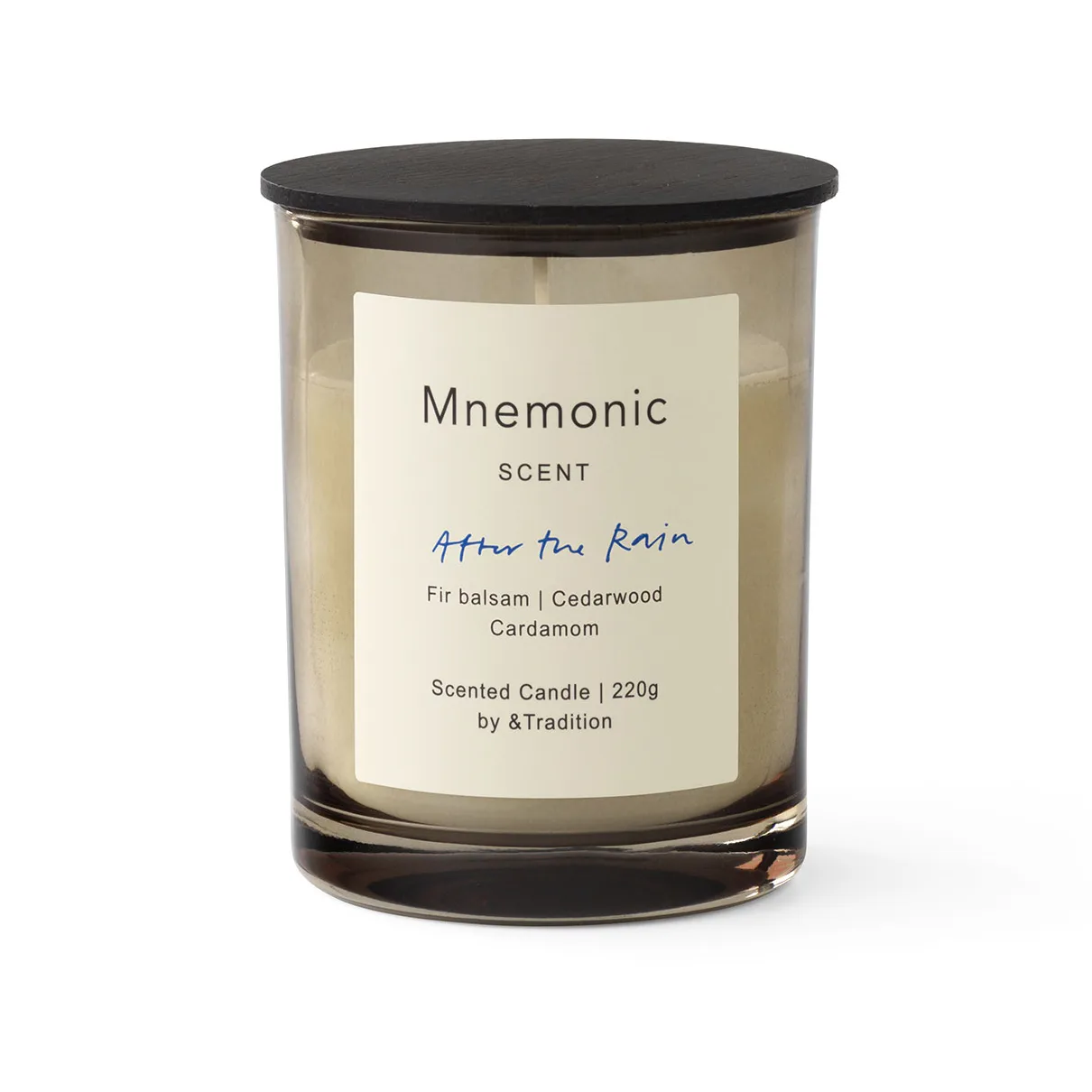 Mnemonic MNC5 香氛蜡烛香薰蜡烛, 雨后色 &Tradition