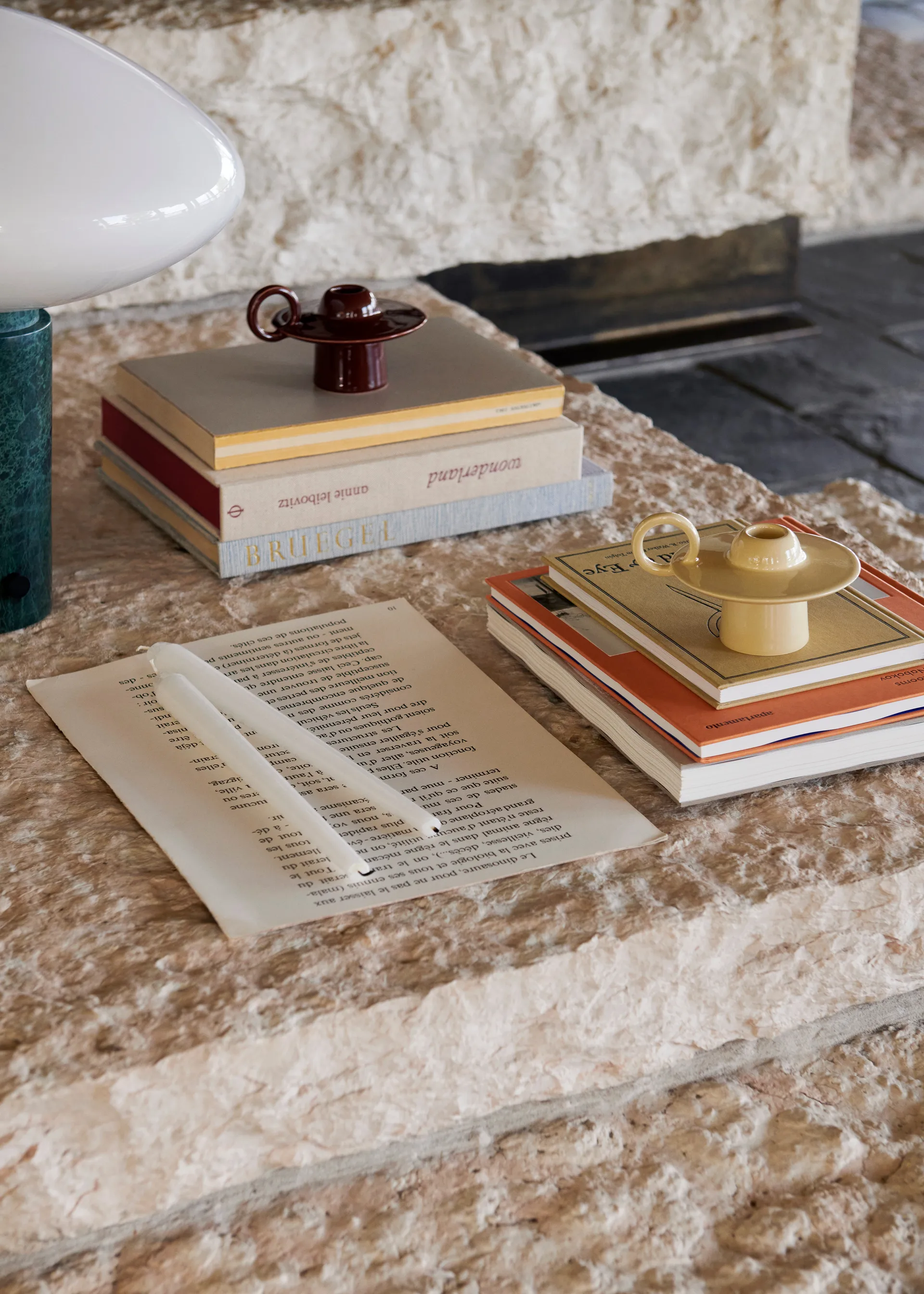 Momento JH39 烛台, Ivory &Tradition