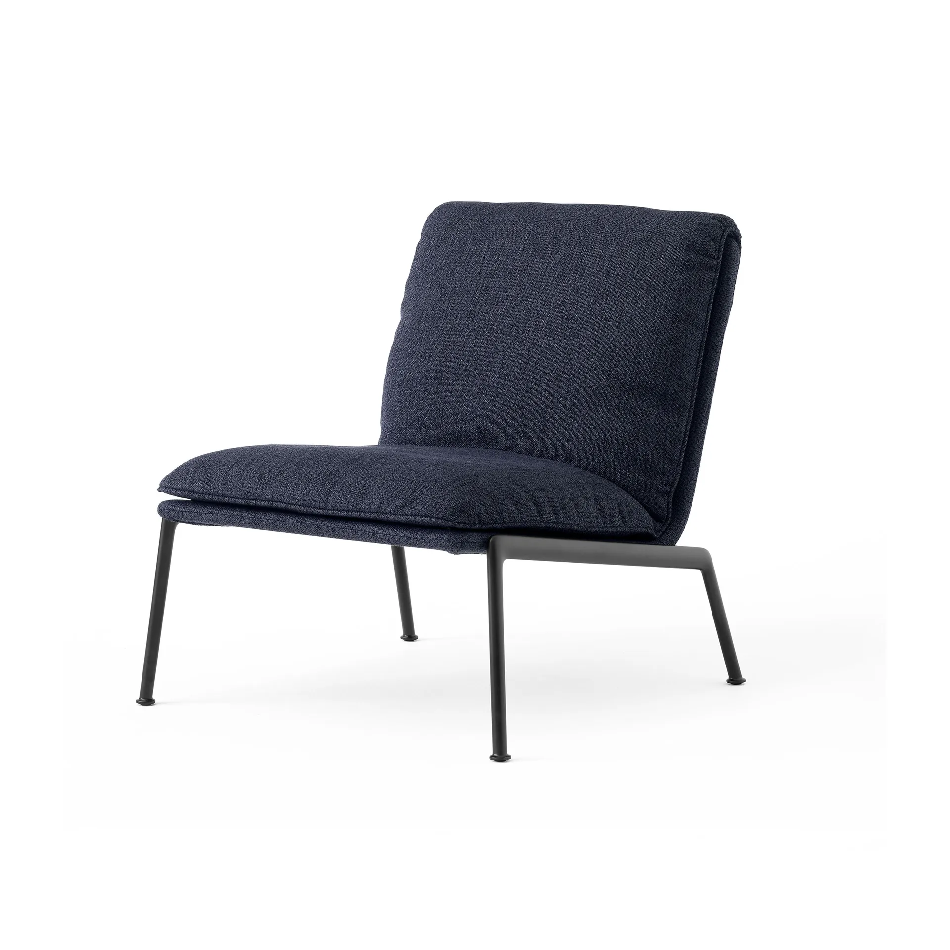 Muno LN18 lounge 椅子, Warm 黑色-Ecriture 0780 &Tradition