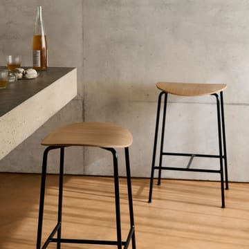 Pavilion AV38 bar 凳子 79 cm - 黑色-漆橡木 - &Tradition
