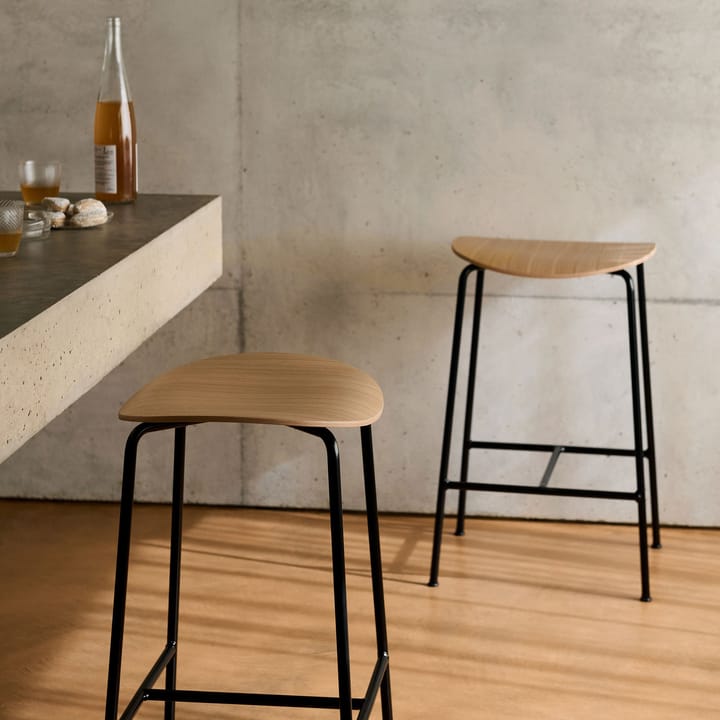 Pavilion AV38 bar 凳子 79 cm, 黑色-漆橡木 &Tradition