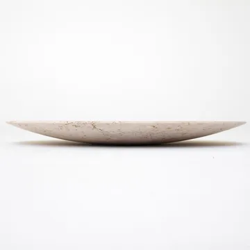 Travertine 石灰华置物盘/水果盘/餐盘 SC55 - 直径 50 cm - &Tradition