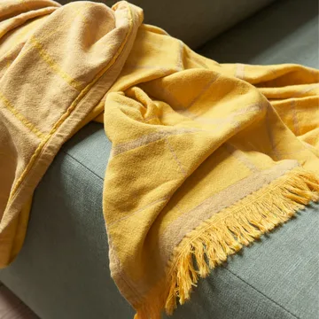 Untitled AP10 毯子/沙发毯/薄毯  150x210 cm - 沙漠黄 - &Tradition