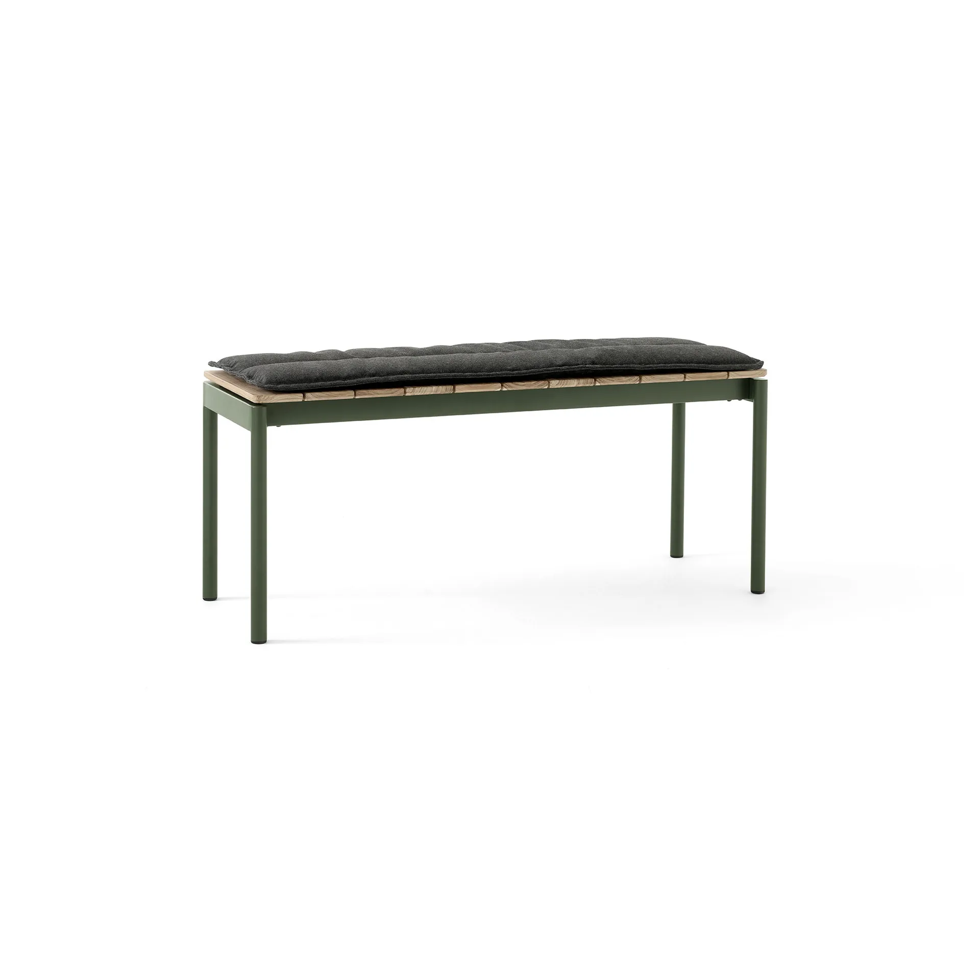 Ville AV27 户外长椅坐垫110x40cm, 传承炭灰色 &Tradition