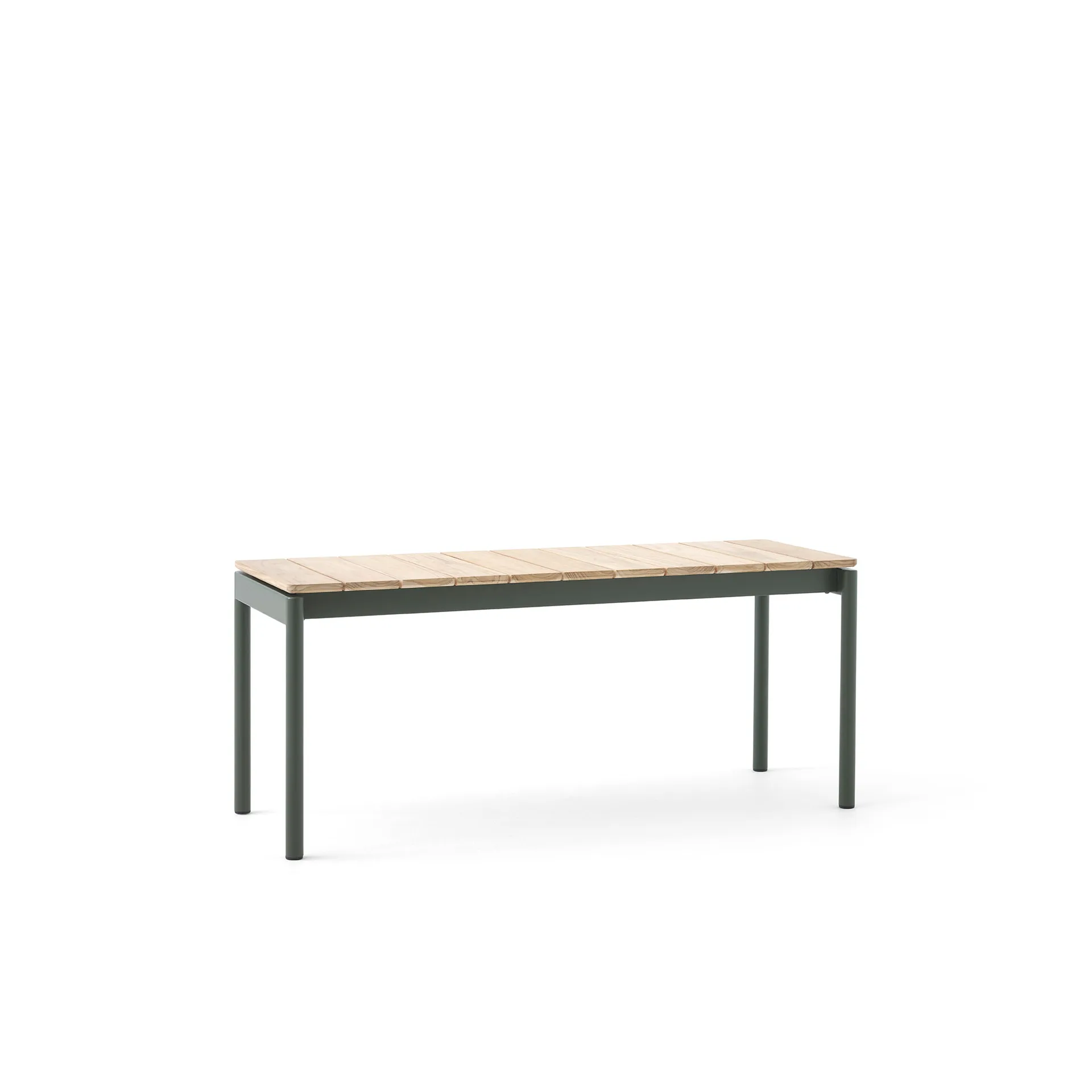 Ville AV27 bench 小 110x40 cm, Bronze 绿色 &Tradition